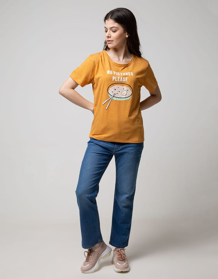 T Zone Short Sleeve T-Shirt Cartoon Non