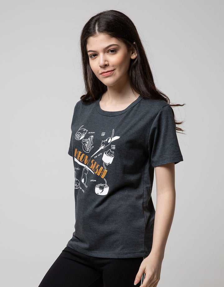 T Zone Short Sleeve T-Shirt Cartoon Non Raglan Cute