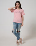 T Zone Short Sleeve T-Shirt Wording Non Raglan Sporty