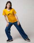 T Zone Short Sleeve T-Shirt Wording Non Raglan Sporty