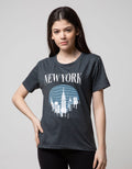 T Zone Short Sleeve T-Shirt Photoprint Non Raglan Sporty