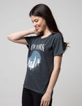 T Zone Short Sleeve T-Shirt Photoprint Non Raglan Sporty