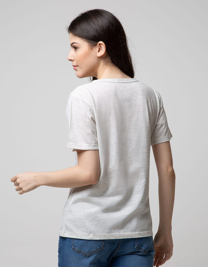 T Zone Short Sleeve T-Shirt Photoprint Non Raglan Sporty