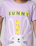 Little M Short Sleeve T-Shirt Funny Bunny