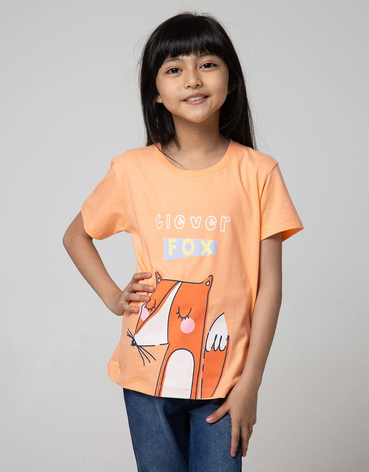 Little M Short Sleeve T-Shirt Clever Fox