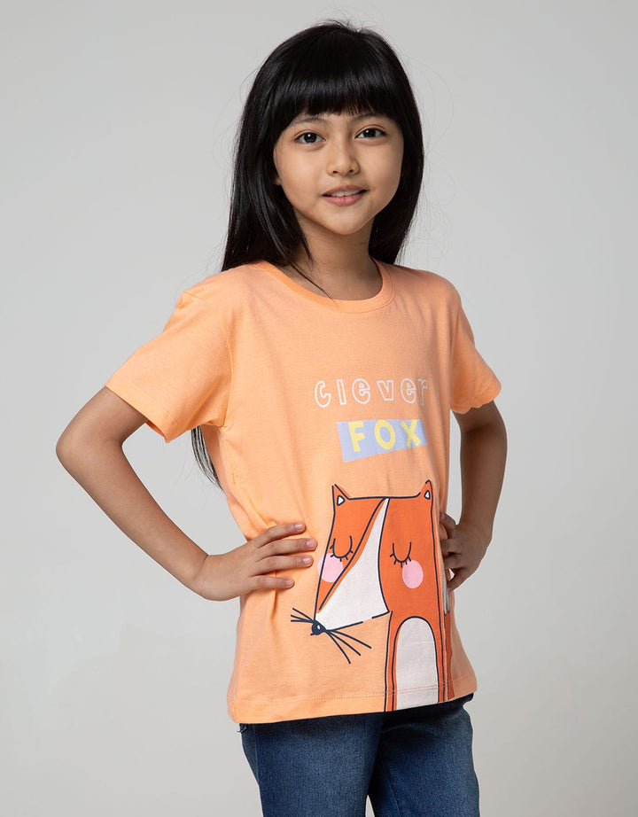 Little M Short Sleeve T-Shirt Clever Fox