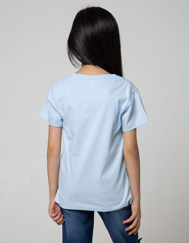 Little M Short Sleeve T-Shirt Cute Kitty