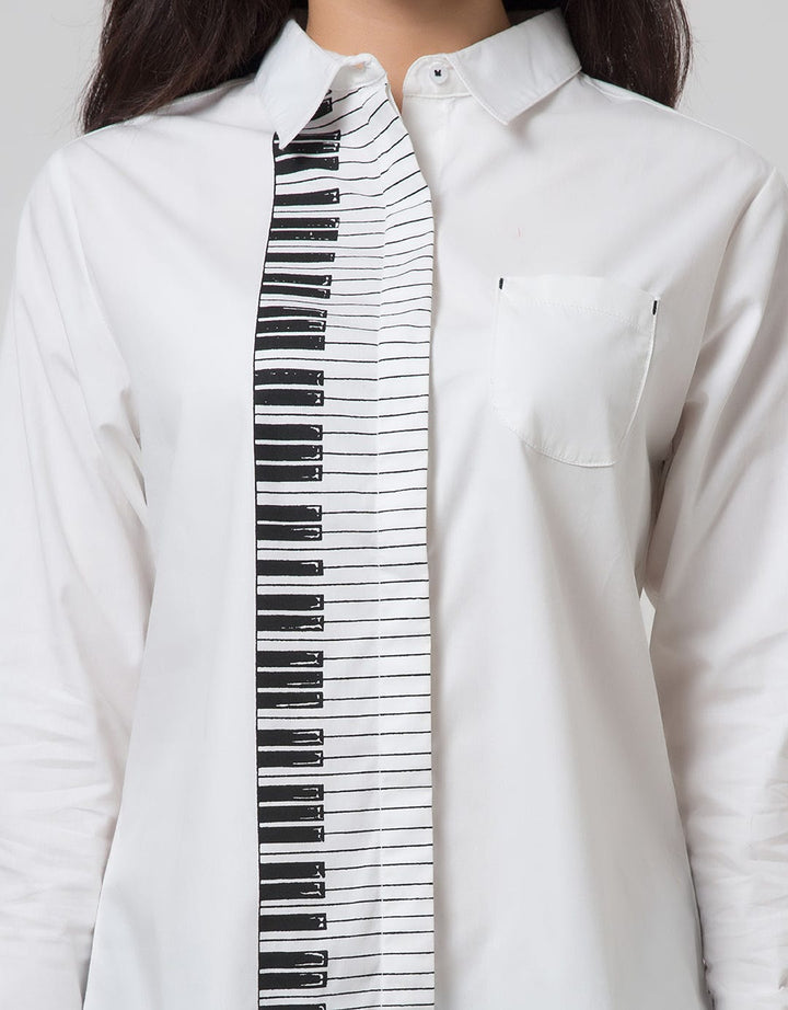 Nevada Long Sleeve Piano Tunic