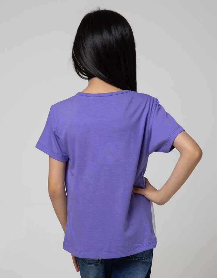 Little M Short Sleeve T-Shirt Unicorn Stars