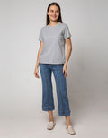 Nevada Denim Long Pants Fashion Kulot High Waist