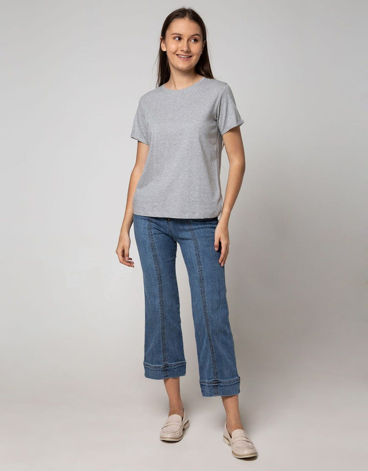Nevada Denim Long Pants Fashion Kulot High Waist