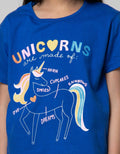 Little M Short Sleeve Unicorn Love T-Shirt