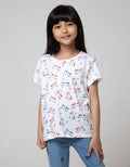Little M Short Sleeve T-Shirt Unicorn Fullprint
