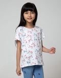 Little M Short Sleeve T-Shirt Unicorn Fullprint