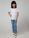 Little M Short Sleeve T-Shirt Unicorn Fullprint