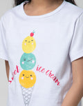Little M Short Sleeve T-Shirt Sweet Ice