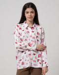 Nevada Long Sleeve Shirt Oversized Print