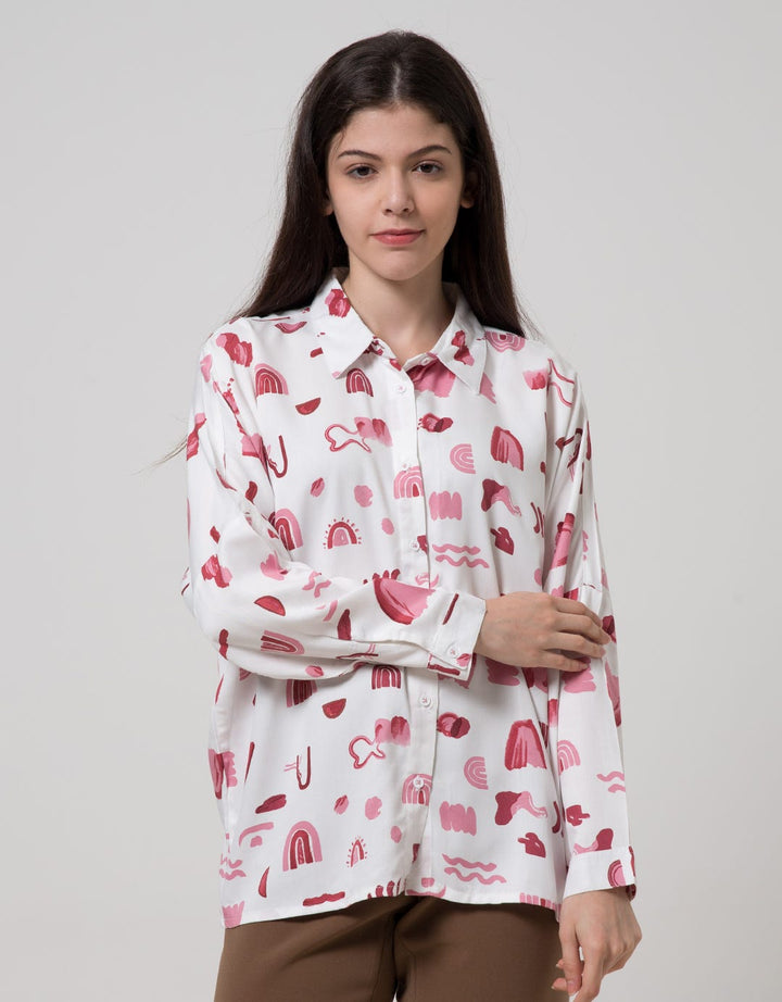 Nevada Long Sleeve Shirt Oversized Print