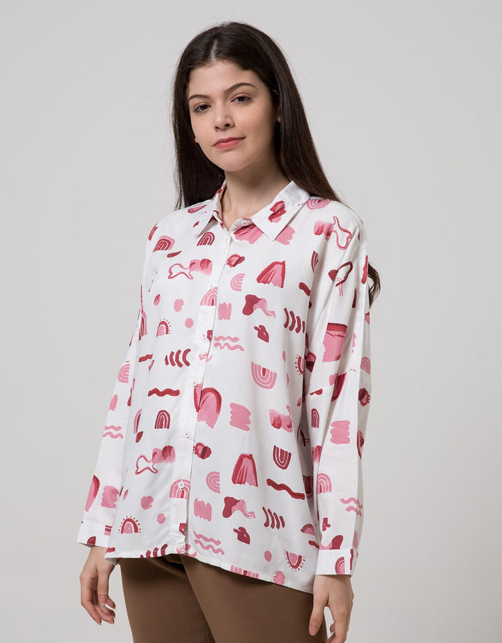 Nevada Long Sleeve Shirt Oversized Print
