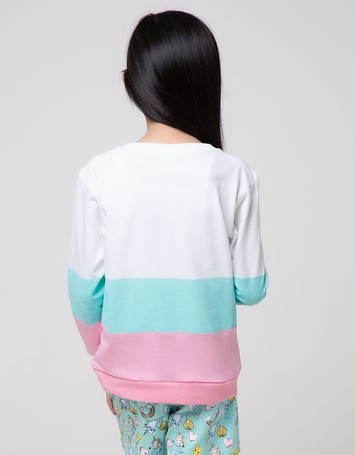 Little M Long Sleeve T-Shirt Love Rainbow Unicorn