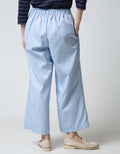 Nevada Long Pants Woven Solid W Rope Belt