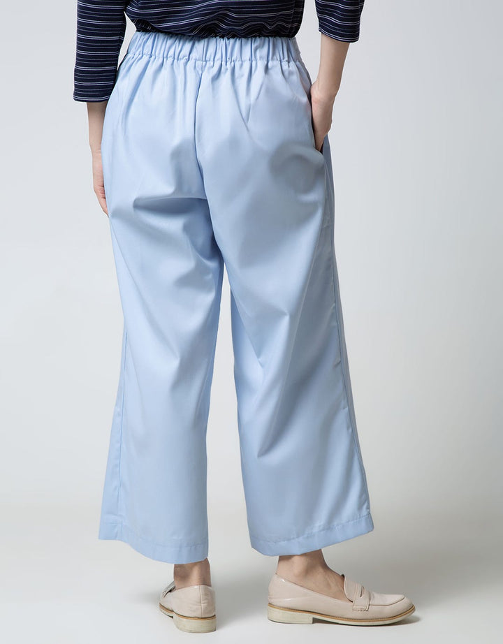 Nevada Long Pants Woven Solid W Rope Belt