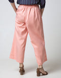 Nevada Long Pants Woven Solid Medium With Rope Belt