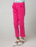 Little M Long Pants Jegg Embroidered Bunny