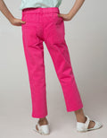 Little M Long Pants Jegg Embroidered Bunny