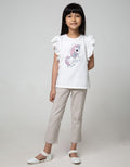 Little M Long Pants Jegg Unicorn Embroidery