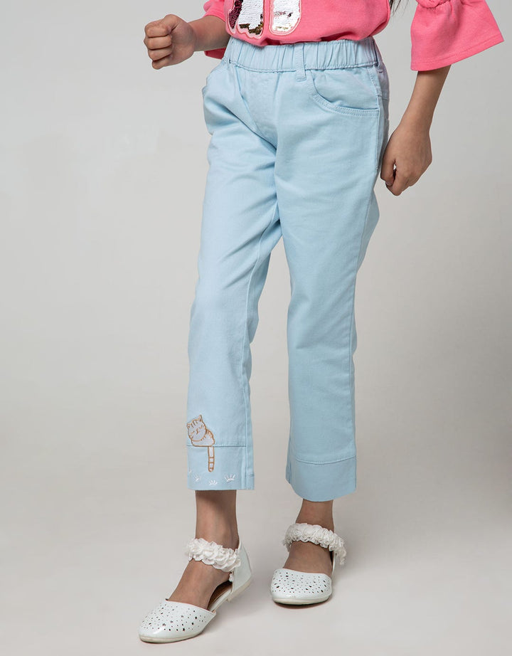 Little M Long Pants Jegg Basic Cat