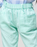 Little M Jogger Woven Stripe