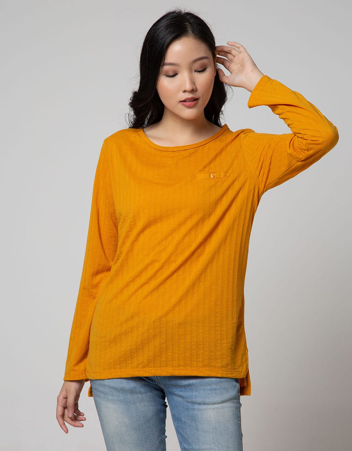 Phenomenal Long Sleeve T-shirt Texture Vertical Spiral