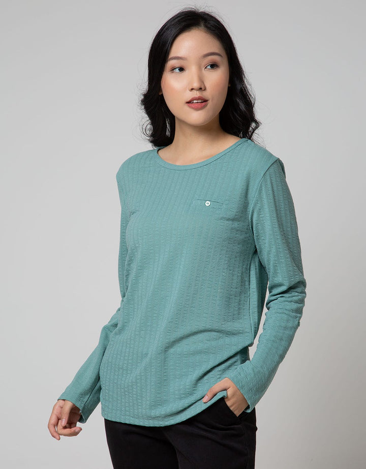 Phenomenal Long Sleeve T-shirt Texture Vertical Spiral