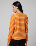 Connexion Casual Long Sleeve T-shirt Stripes Combi
