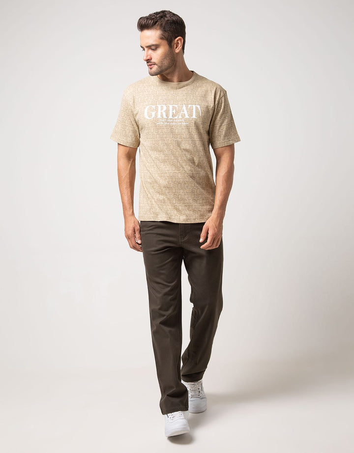 T Zone Tshirt Short Sleeve Fullprint Great