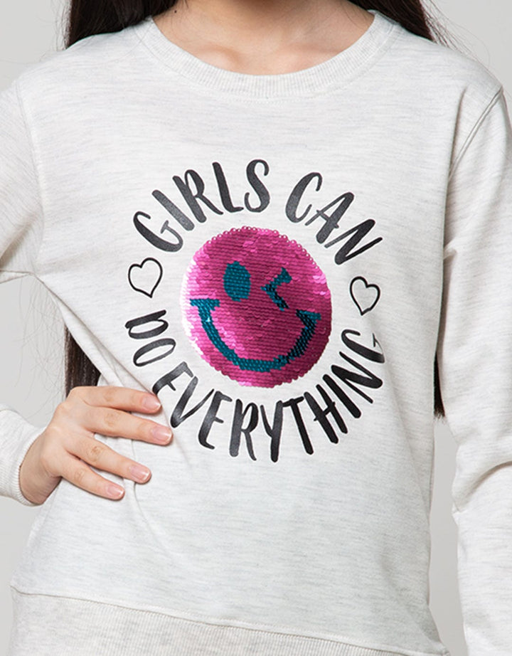 SWEATSHIRT SMILE SEQ