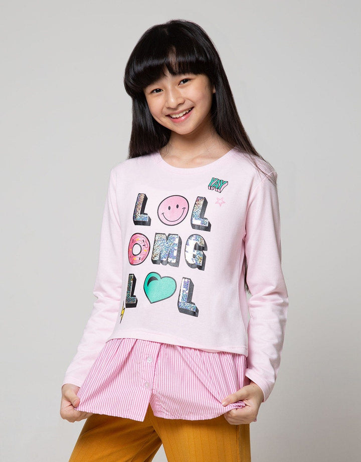 SWEATSHIRT SEQUIN LO
