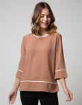 St. Yves Formal Long Sleeve Blouse Top