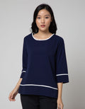 St. Yves Formal Long Sleeve Blouse Top