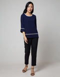 St. Yves Formal Long Sleeve Blouse Top