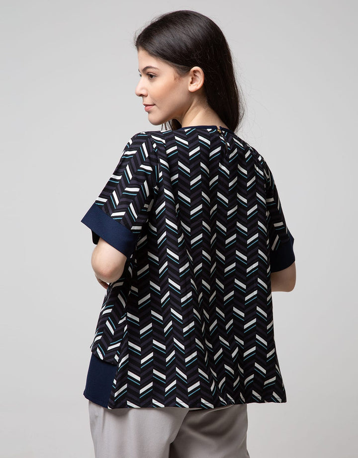 St. Yves Formal Short Sleeve Blouse Top