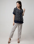 St. Yves Formal Short Sleeve Blouse Top