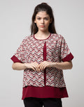 St. Yves Formal Short Sleeve Blouse Top