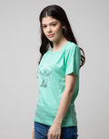 T Zone Short Sleeve T-Shirt Photoprint Non Raglan Girly