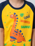 Little M Top-Bottom-Set Raglan Dino