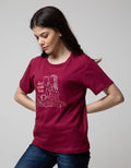 T Zone Short Sleeve T-Shirt Photoprint Non Raglan Girly