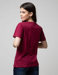 T Zone Short Sleeve T-Shirt Photoprint Non Raglan Girly