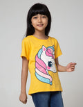 Little M Short Sleeve T-Shirt Unicorn Rainbow