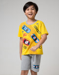 Little M Top-Bottom-Set T-Shirt Racing Car